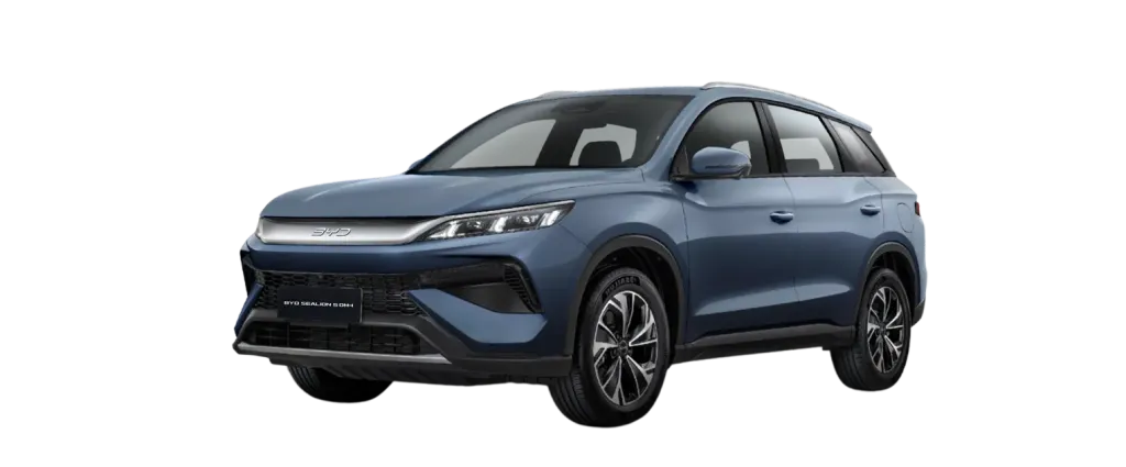 BYD Sealion 5 màu xanh